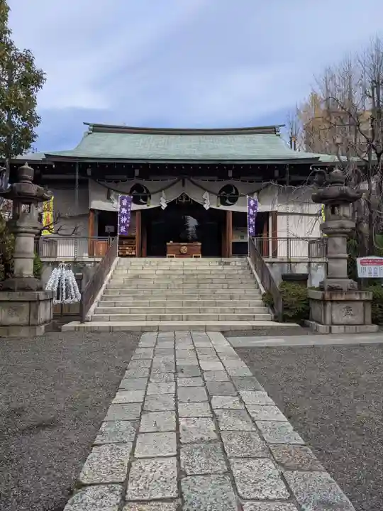 亀戸 香取神社の本殿・本堂