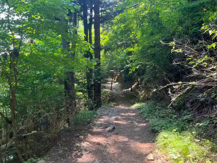 母の白滝神社(山梨県)