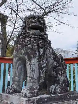 宮城縣護國神社の狛犬