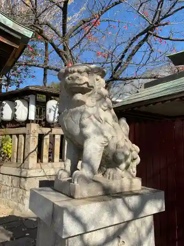 阿部野神社の狛犬