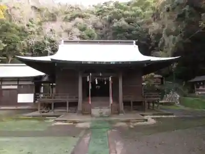 洲崎神社の本殿・本堂