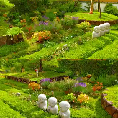 寿量山 速成寺の庭園