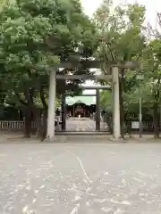 溝旗神社（肇國神社）の鳥居