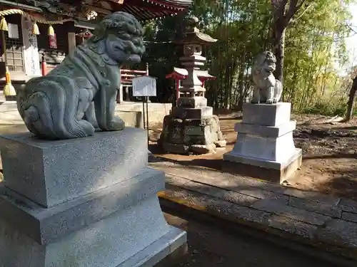 熊野神社の狛犬