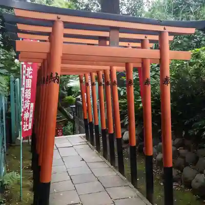 花園稲荷神社の鳥居