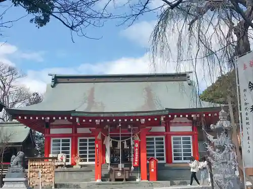 鹿島御児神社の本殿