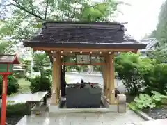 山口八幡宮の手水