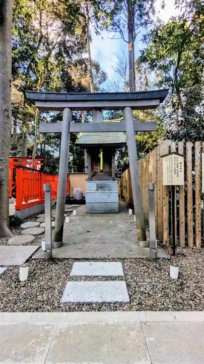 岩槻久伊豆神社の末社・摂社