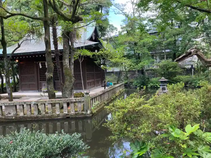 三嶋大社の庭園