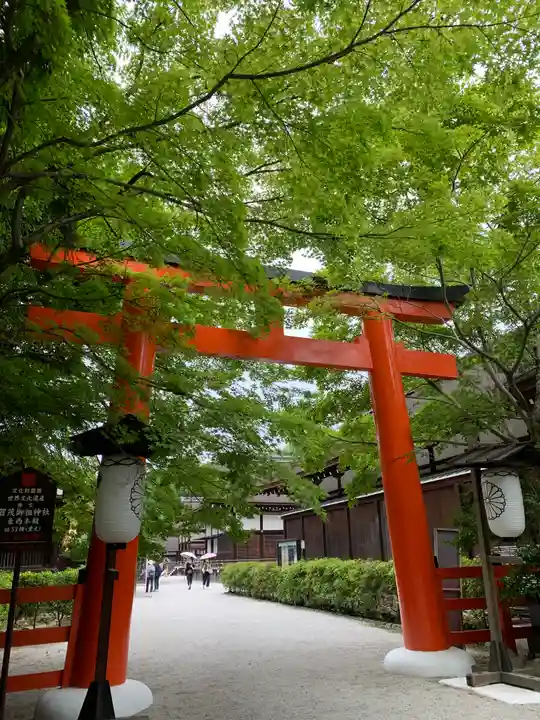 賀茂御祖神社(下鴨神社)の鳥居
