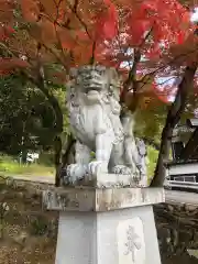 宇倍神社の狛犬