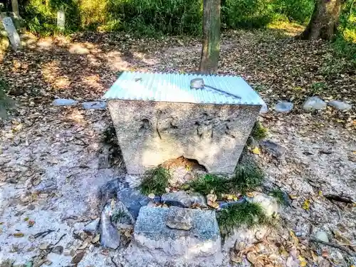 城山八幡社の手水舎