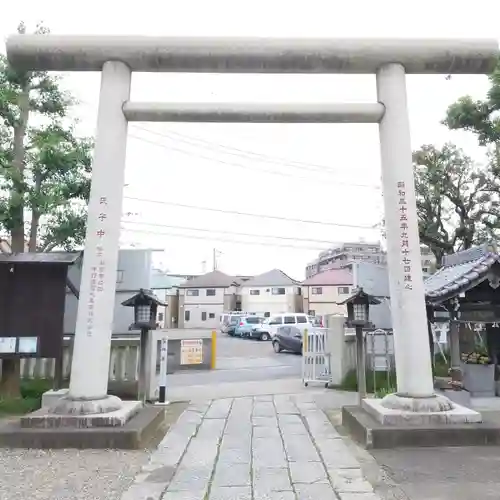 鷲神社の鳥居