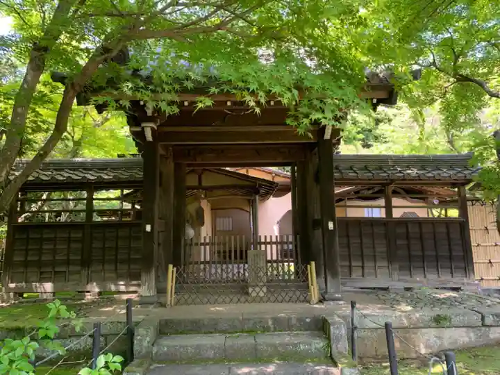 本土寺の山門・神門