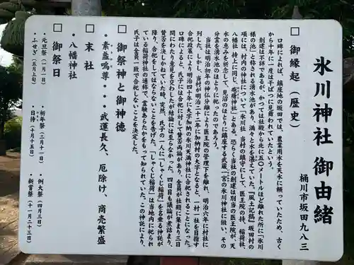 坂田氷川神社(埼玉県)