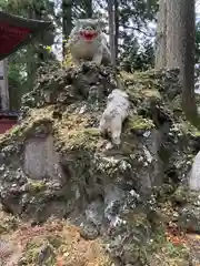 富士山東口本宮 冨士浅間神社の狛犬