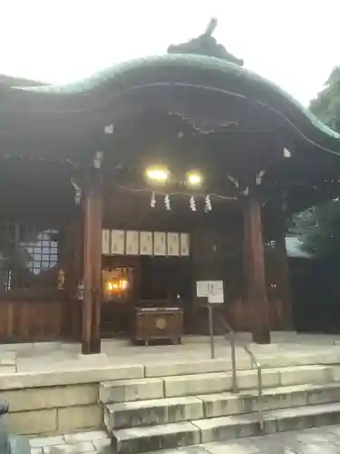 溝旗神社（肇國神社）の本殿