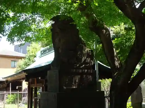 大森貴舩神社の狛犬