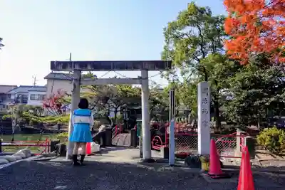 竹鼻八剱神社(八剣神社)の鳥居