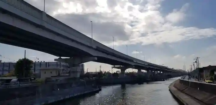 赤稲荷神社の周辺