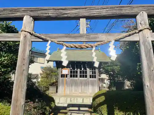 丸崎神明神社の鳥居