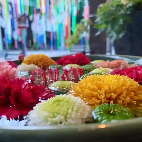 滑川神社 - 仕事と子どもの守り神の手水舎
