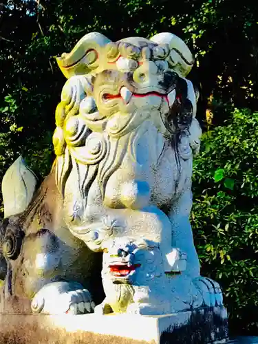 金嶽神社の狛犬