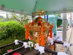 多摩川浅間神社のお祭り