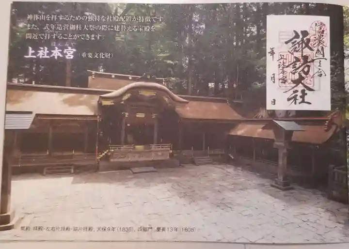 諏訪大社の授与品その他