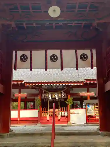 妻垣神社の山門・神門
