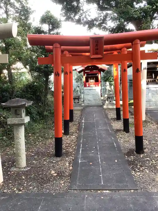 神明社(神明大明神)の鳥居