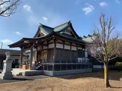栗木御嶽神社の本殿・本堂