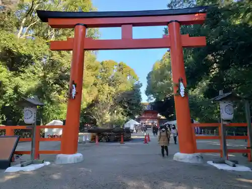 賀茂御祖神社（下鴨神社）の鳥居