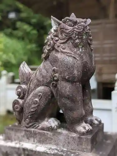 大水上神社の狛犬