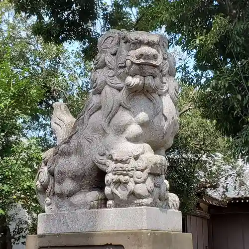 天祖神社の狛犬