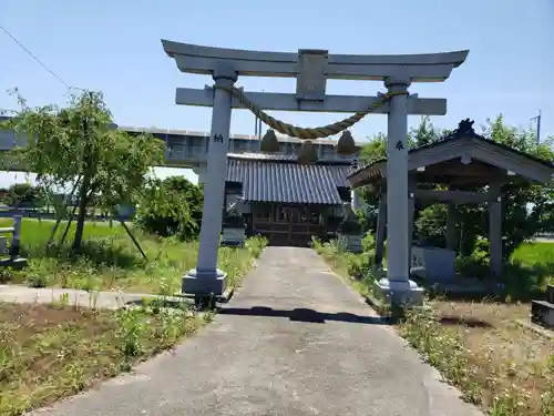 駒方神社の鳥居