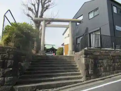 小日向神社の鳥居