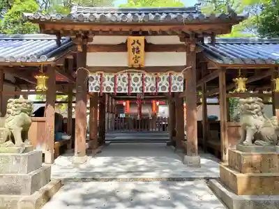 元石清水八幡神社の本殿・本堂