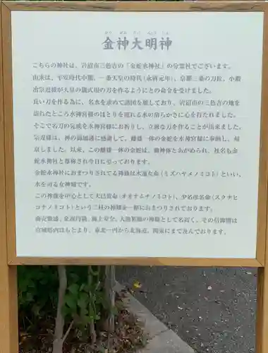 金蛇水神社（仙台一番町分霊社）(宮城県)