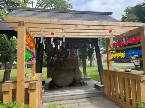 当別神社の手水舎