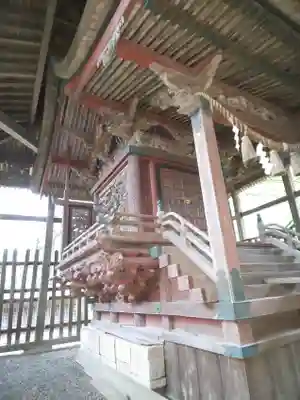 金村別雷神社の本殿・本堂