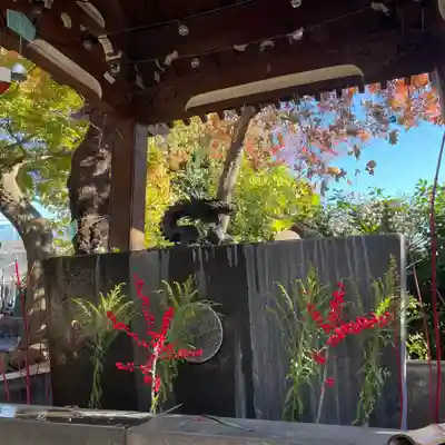 法輪寺の手水舎