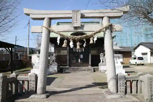 恵美須社の鳥居