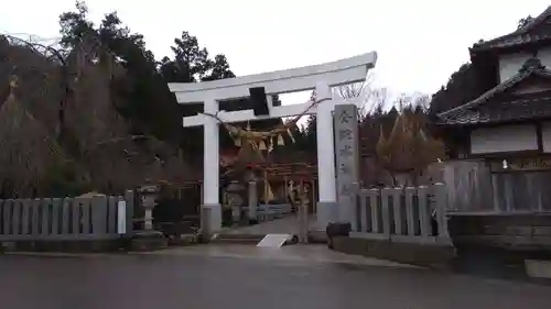 金蛇水神社の鳥居