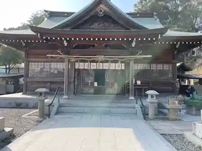 岡田神社の本殿・本堂