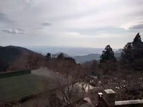 大山阿夫利神社の景色