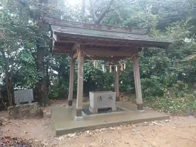 八幡社の手水舎