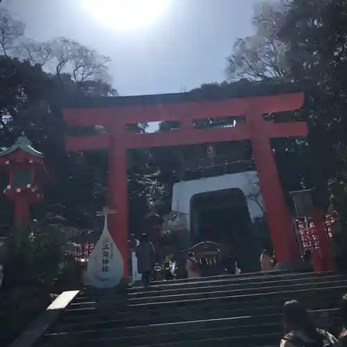 江島神社の鳥居