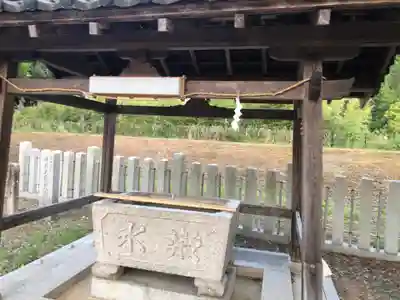 楯縫神社の手水舎