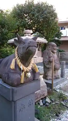 平河天満宮の狛犬